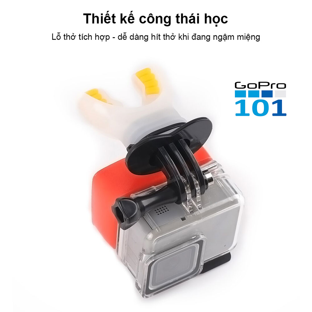 Bite Mount giá đỡ ngậm miệng cho GoPro, Action cam