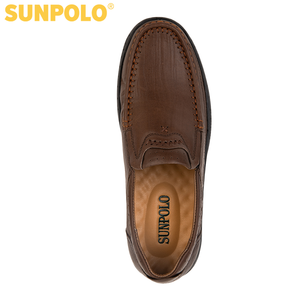 Men Leather Shoes SUNPOLO CS5150