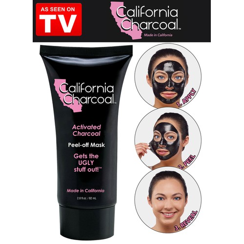 [CHUYÊN SPA] Kem lột mụn california charcoal Lột sạch tế bào già tế bào chết có hại cho da giúp trẻ hóa làn da