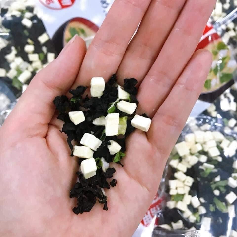 [HCM]Rong biễn và đậu hủ sấy (súp miso) 100gr