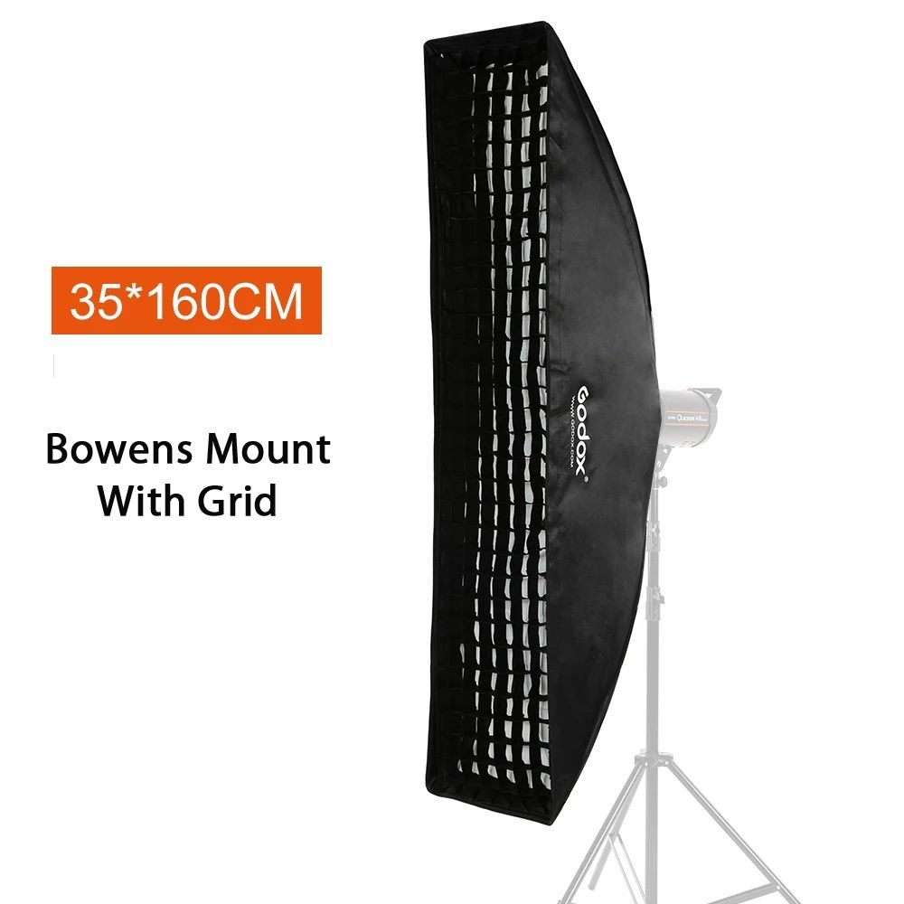 Softbox Godox 35x160 cm kèm lưới tổ ong