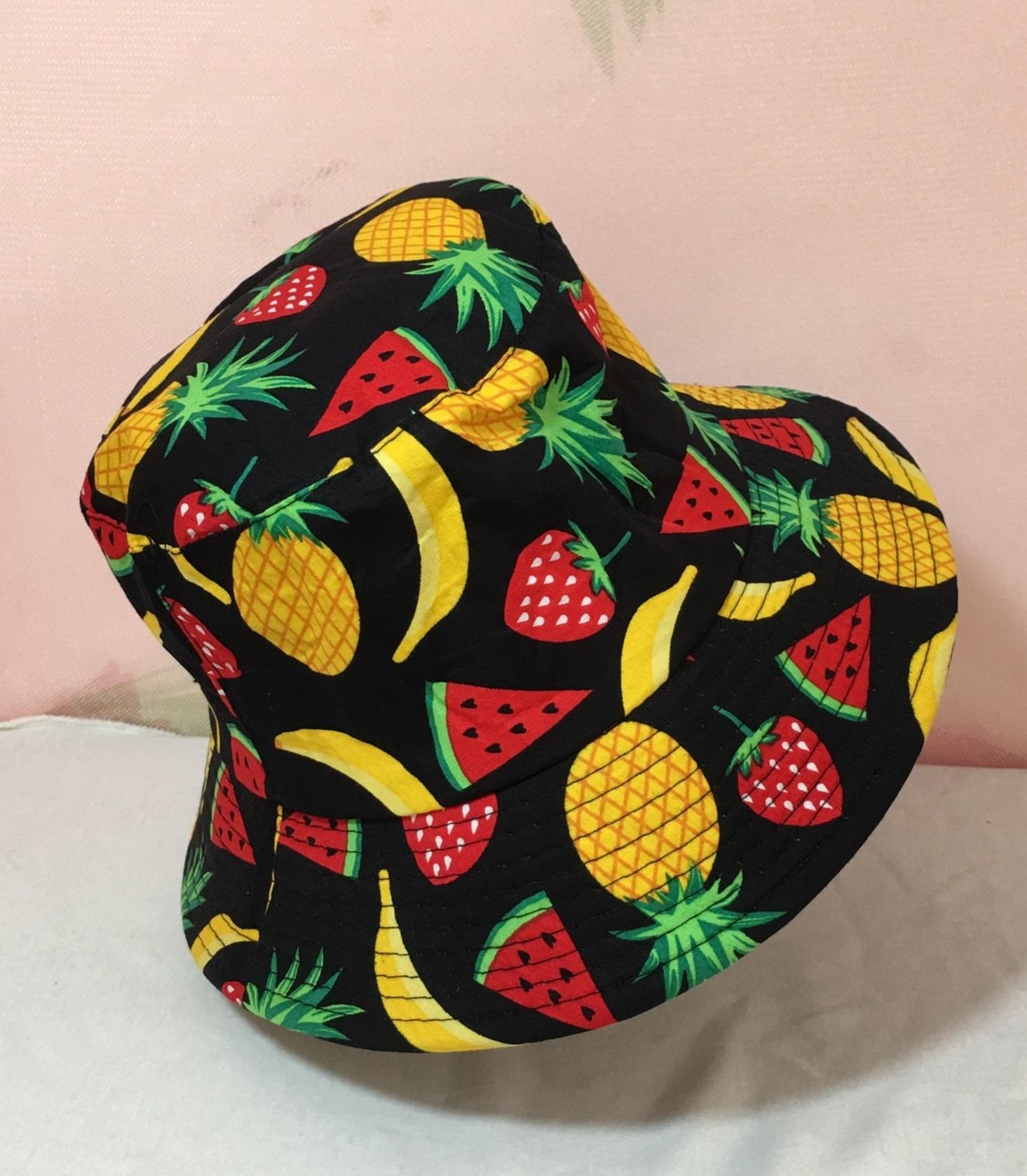 Nón Bucket trái cây thời trang Hàn Quốc