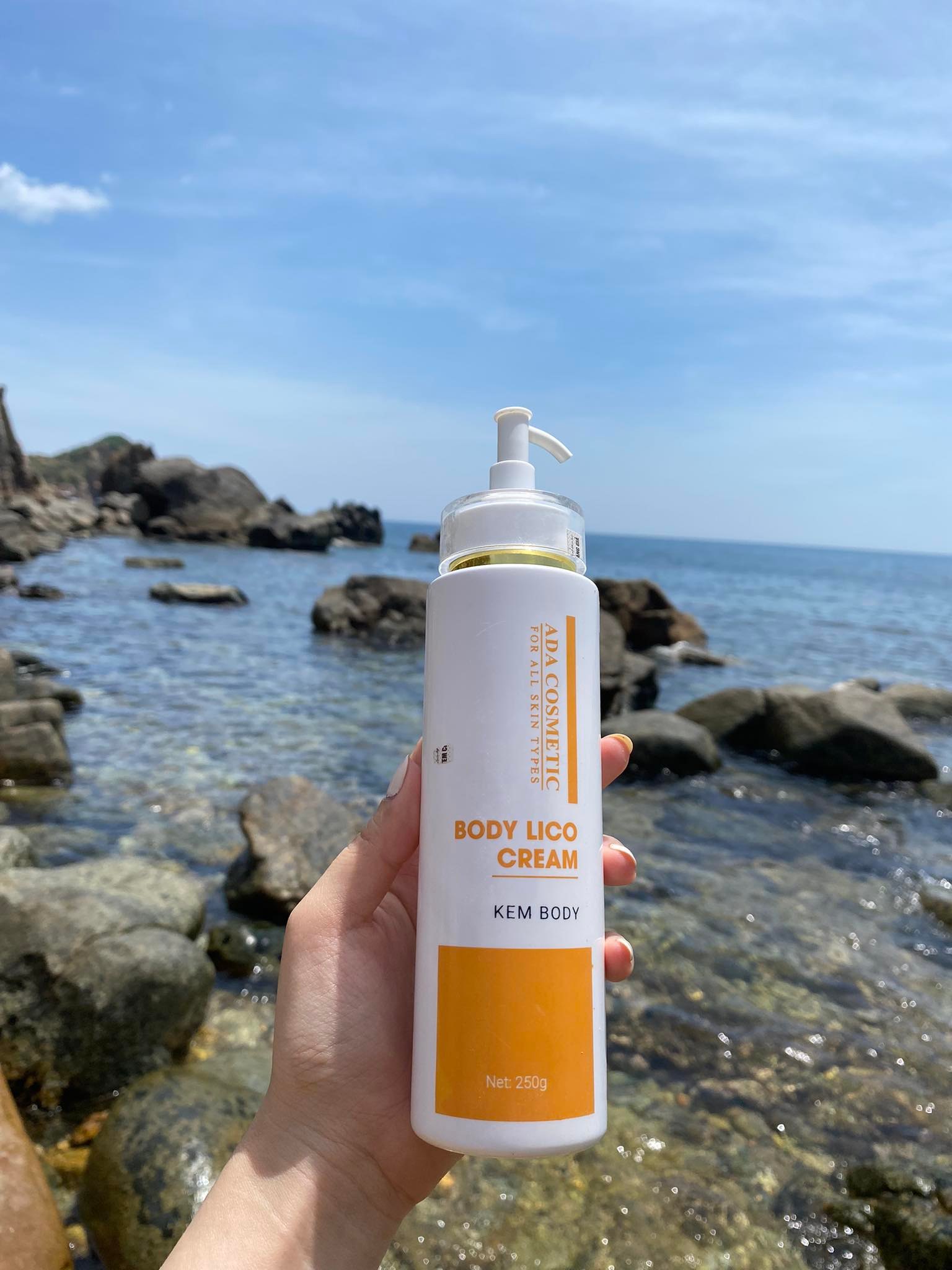 Kem dưỡng trắng da body ada 250g