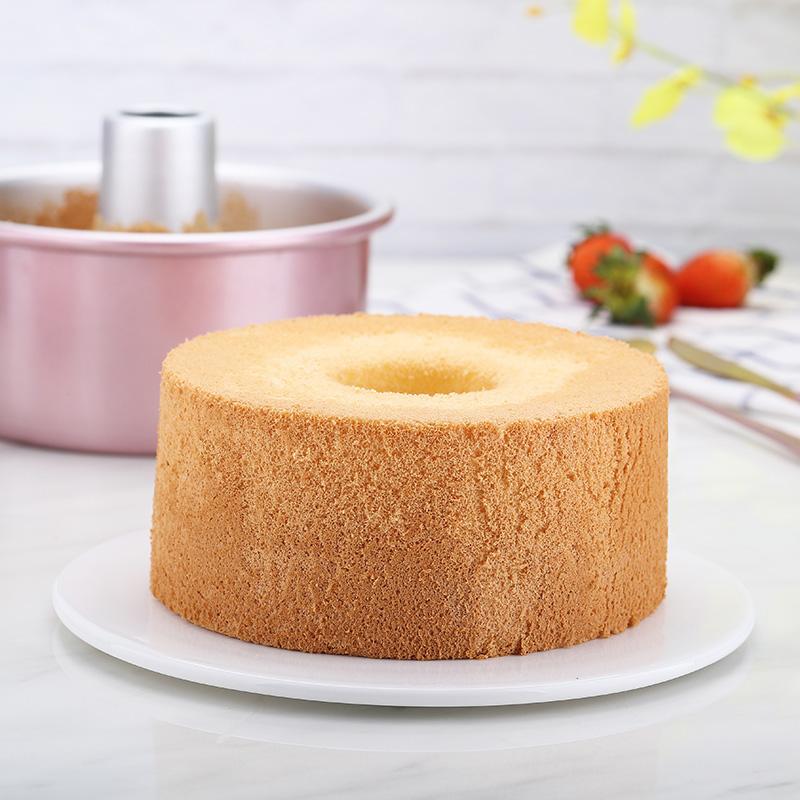 Bánh Chiffon Bộ Tạo Khuôn Hình Không Dính Rỗng Chef Made Đồ Gia Dụng Nướng Dụng Cụ Màu Vàng Hồng Dương Cực Sống Đáy Lò Nướng Dụng Cụ Mài