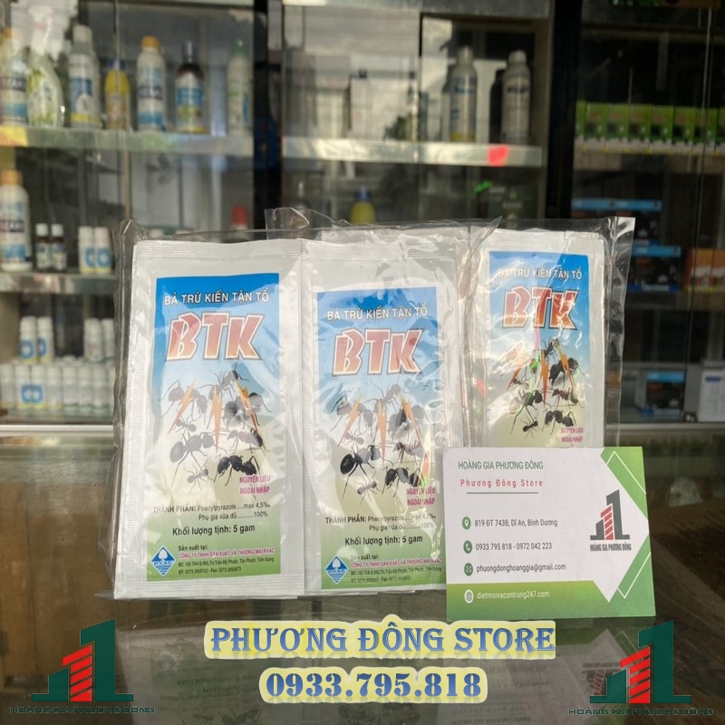 Thuốc diệt kiến dạng bả, Bả trừ kiến BTK