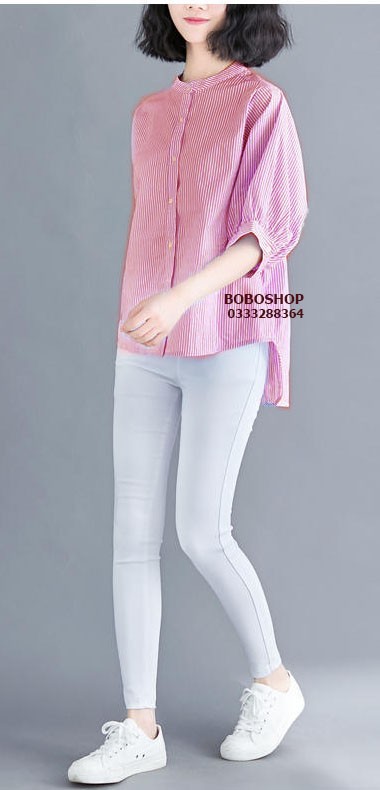 [HCM]ÁO SỌC BỤI BỤI FORM RỘNG