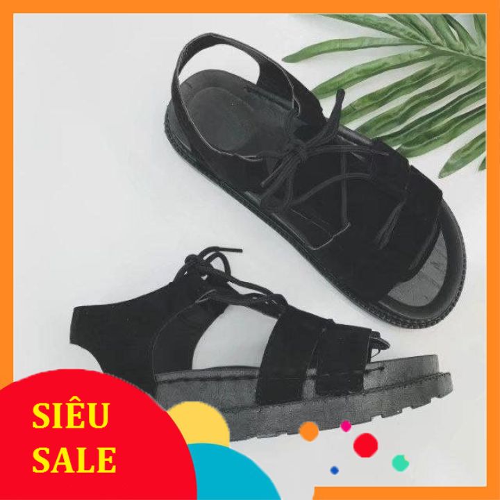 Sandan nữ buộc dây thể thao cá tính