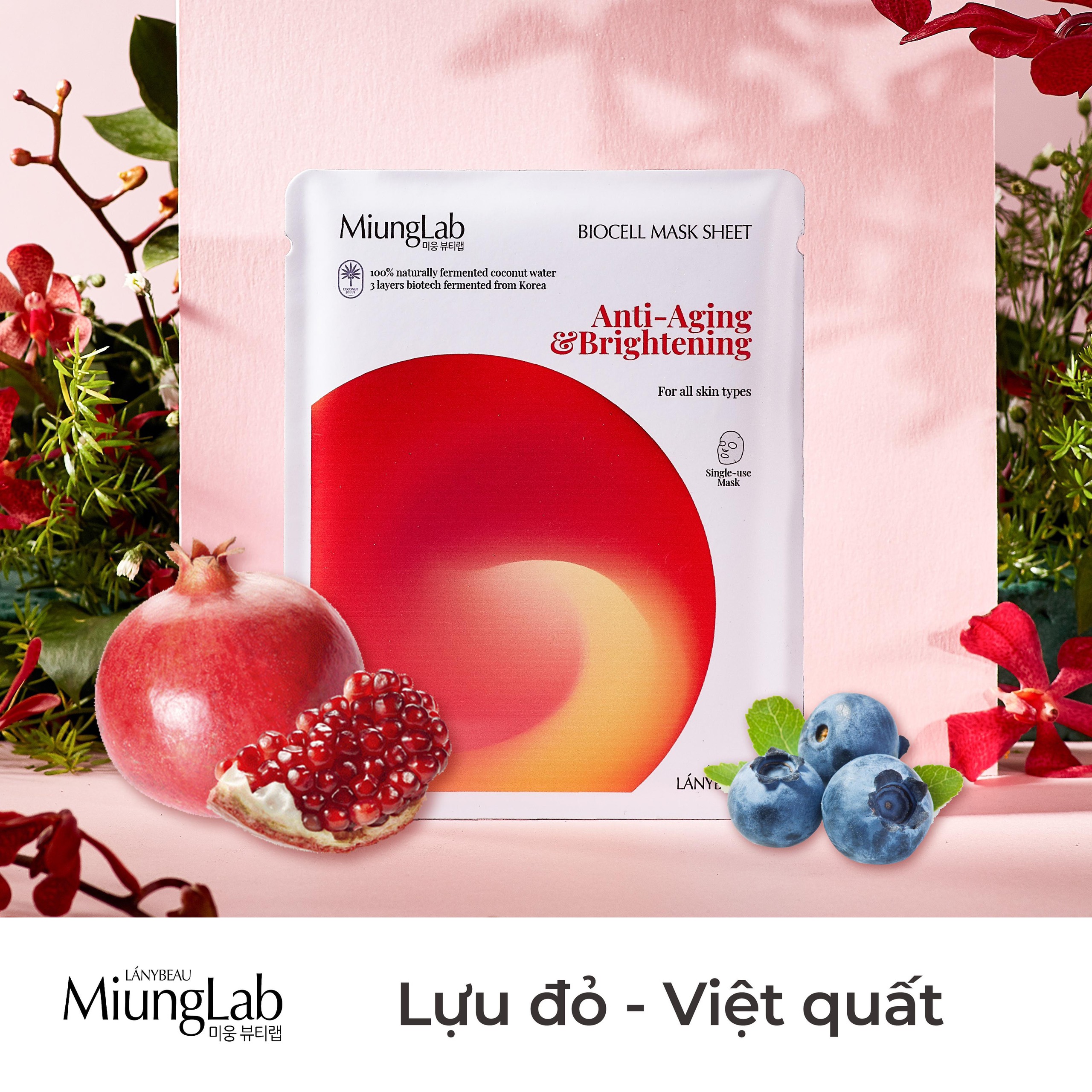 Mặt Nạ Sinh Học Miung Lab - Dưỡng Da Trắng Sáng