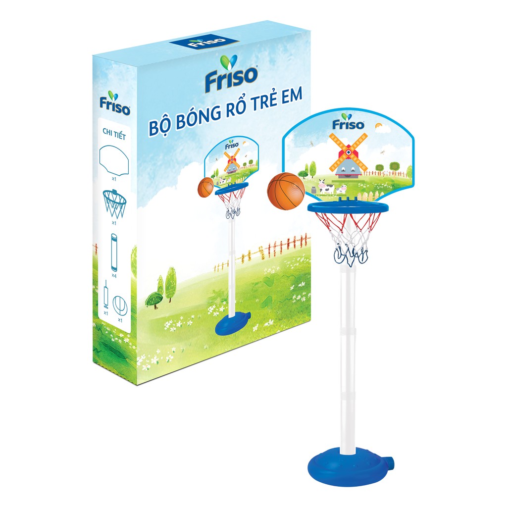 Bộ Bóng Rổ cho bé Friso