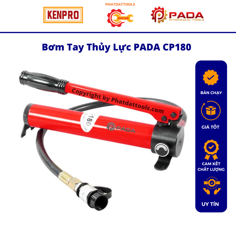 6 months warranty hydraulic power delivery pada cp180 manual hydraulic pump