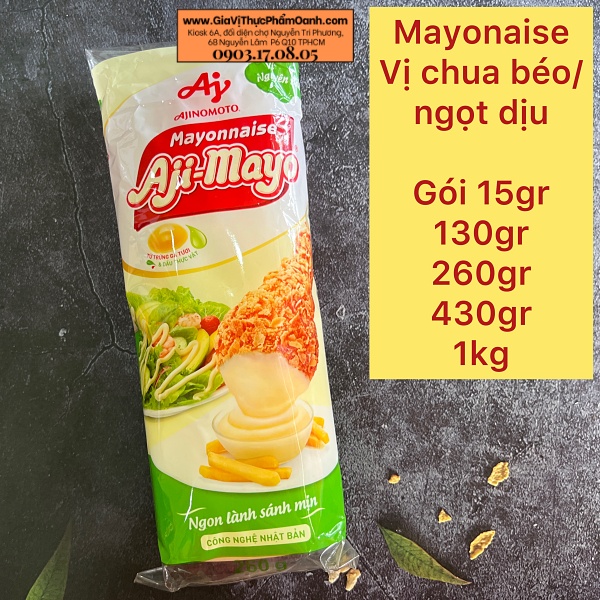 Mayonnaise Aji-mayo® Regular and Mayonnaise Aji-mayo® Sweet (130gr/260gr)