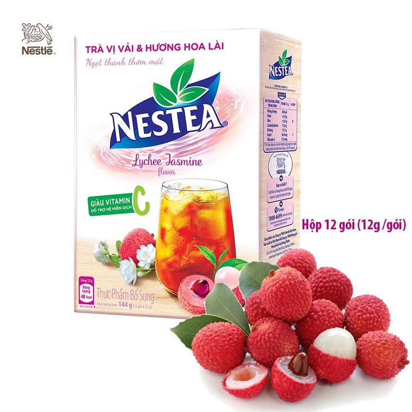 Bộ Đôi Nestea Trà Chanh & Trà Vải Lài