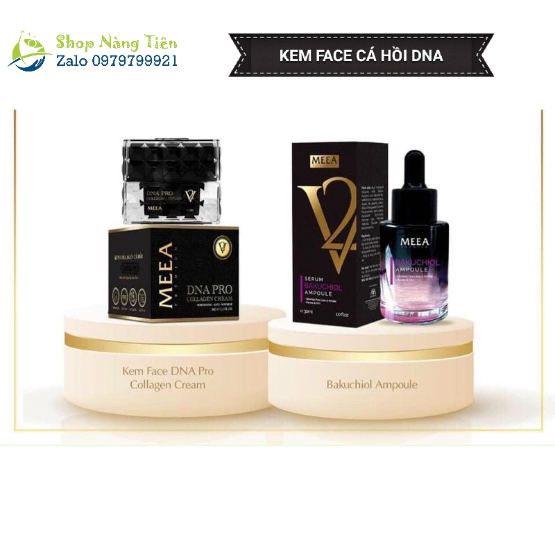 Kem face cá hồi DHA meea 10g và tinh chất