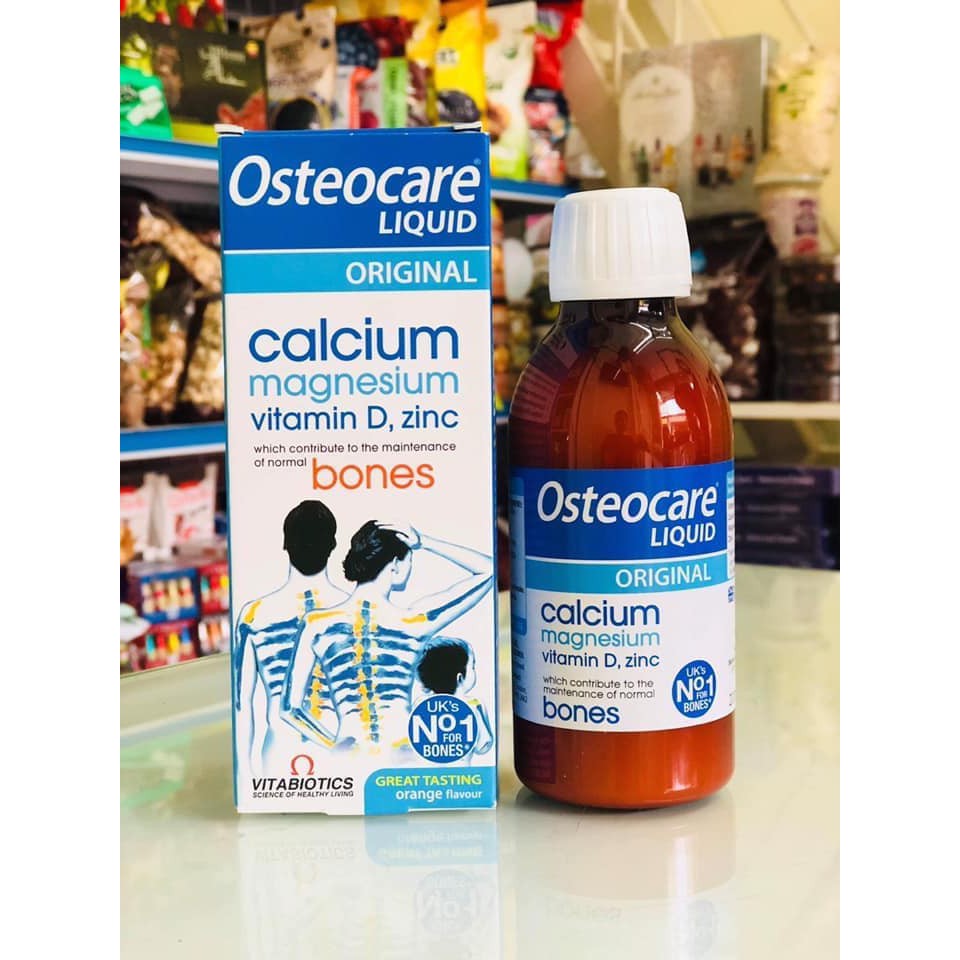 Canxi dạng nước Osteocare Liquid 200ml của Anh