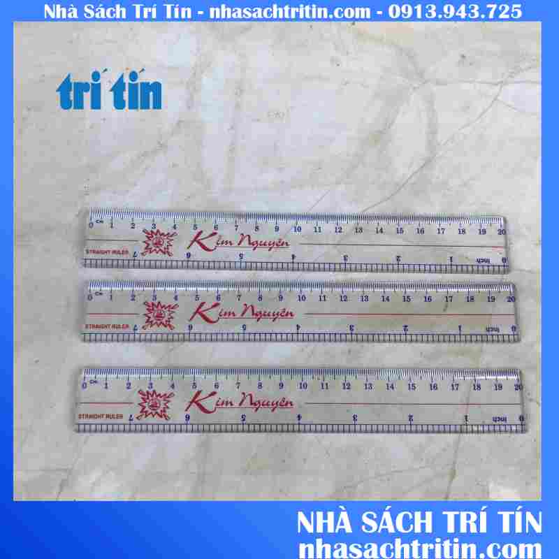 THƯỚC KẺ KIM NGUYÊN 20CM