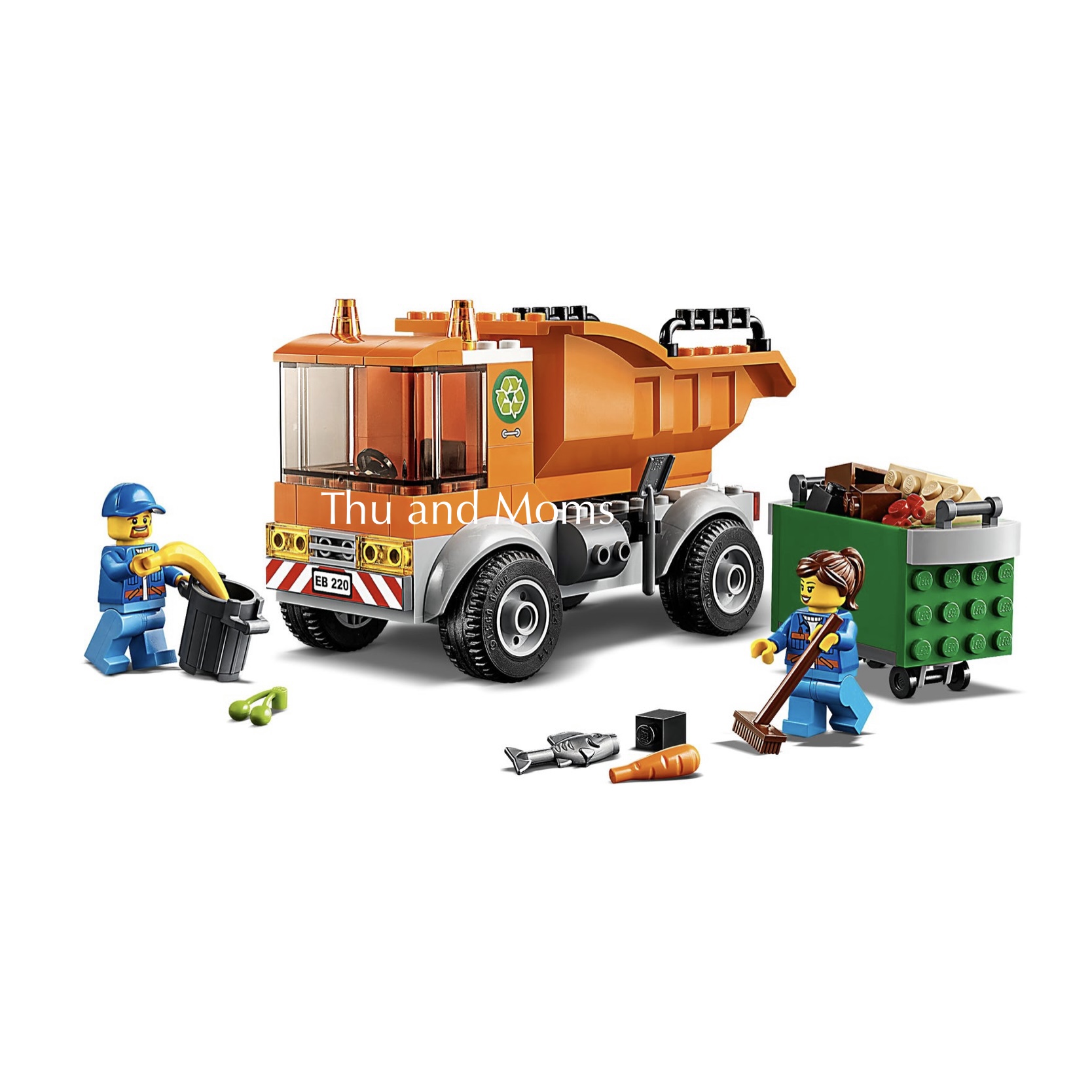 Lego City 60220 xe chở rác ( Đồ chơi xếp hình - Do choi xep hinh )