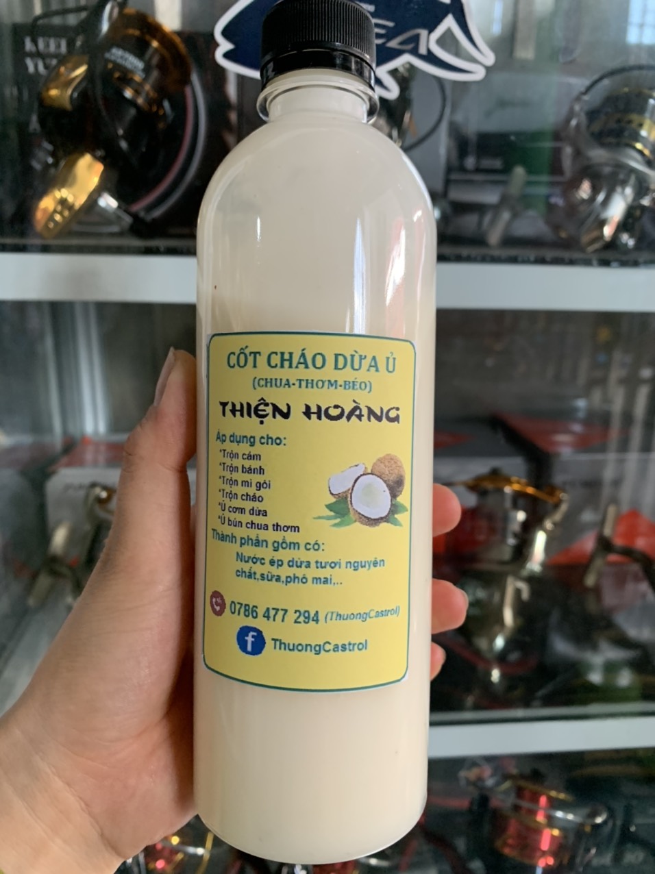Cốt cháo dừa ủ thiện hoàng