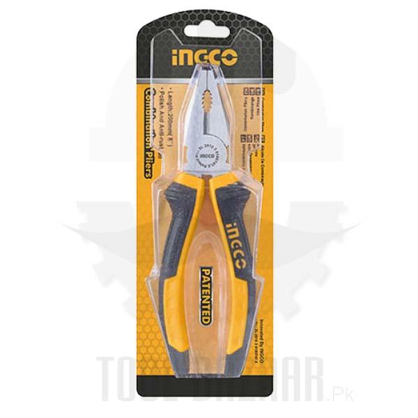 Kềm răng 8 inch/200mm INGCO HCP08208