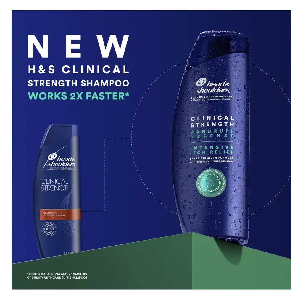 Dầu gội sạch gàu Head&Shoulders Max Strength without APx Clinical Strength 400ml