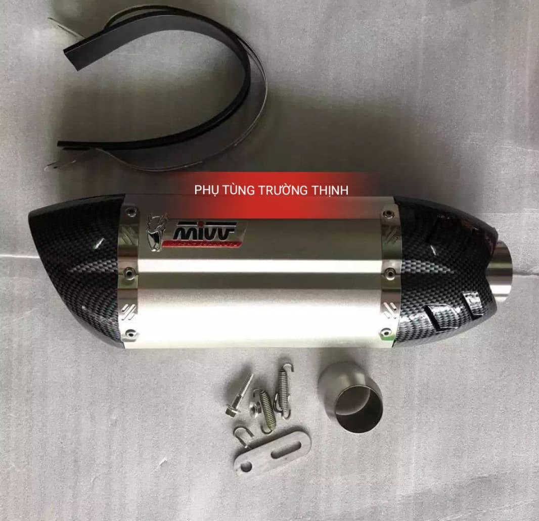 (Hàng mới về ) Lon pô MIVV carbon nhập