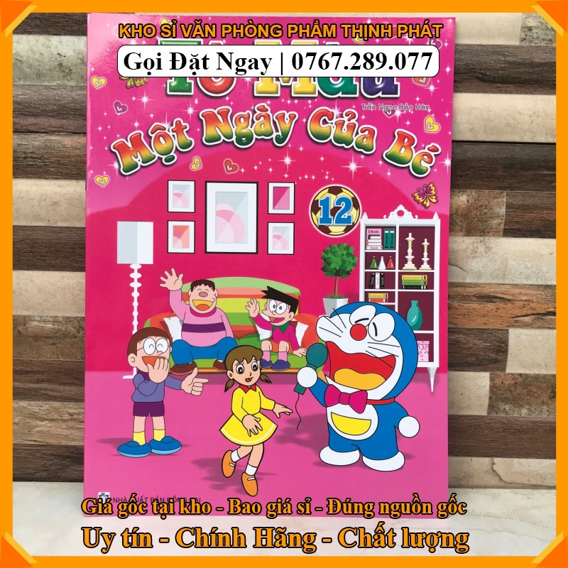 TẬP TÔ MÀU DORAEMON [VPP THỊNH PHÁT ]