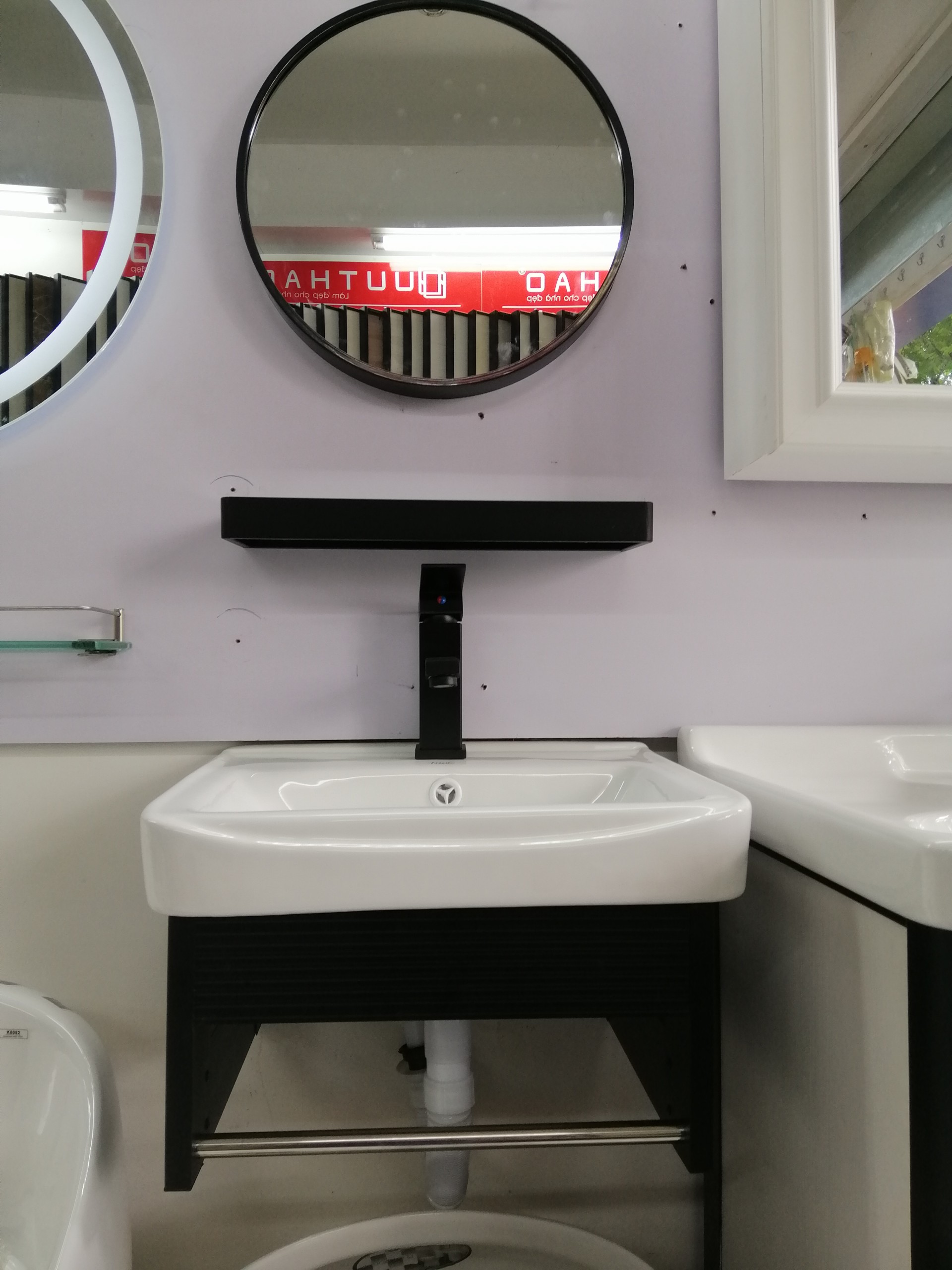 bộ chậu lavabo mini