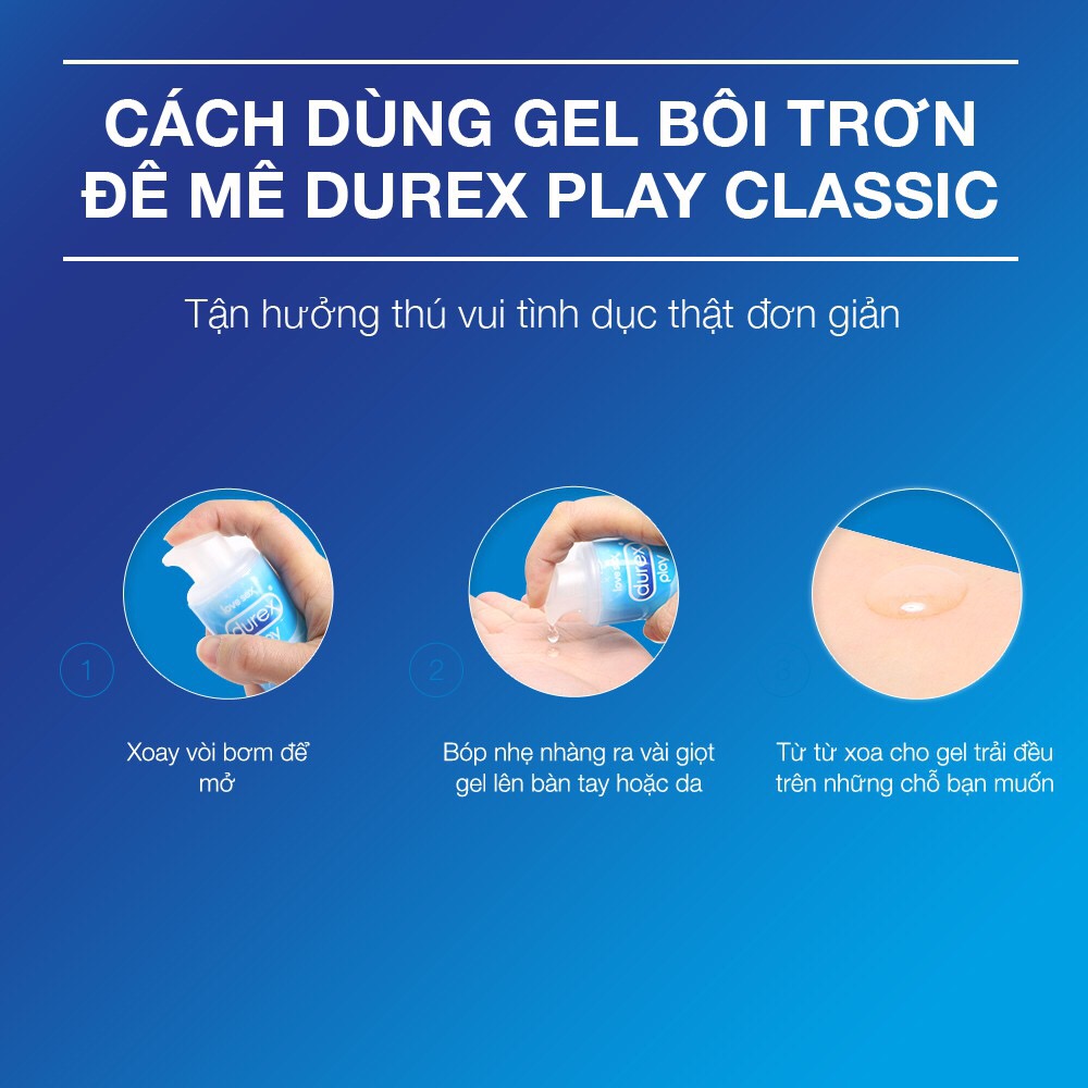 Gel bôi trơn Durex Play Classic 100ml