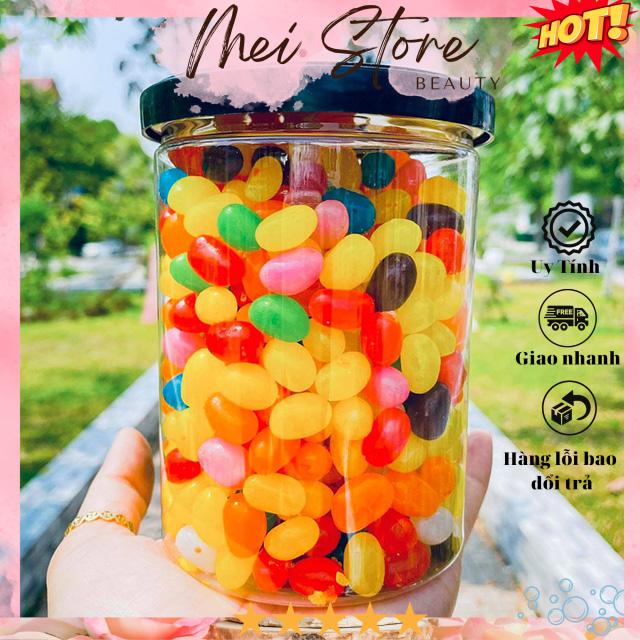 [GIẢM 5% ĐƠN 129K][Mua lẻ giá sỉ] Kẹo Bi Trái Cây 7 Màu 500 Gram