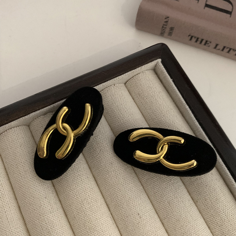 Kẹp tóc hình Phong Cách Retro Hàn Quốc Cho nữ Dễ Thương