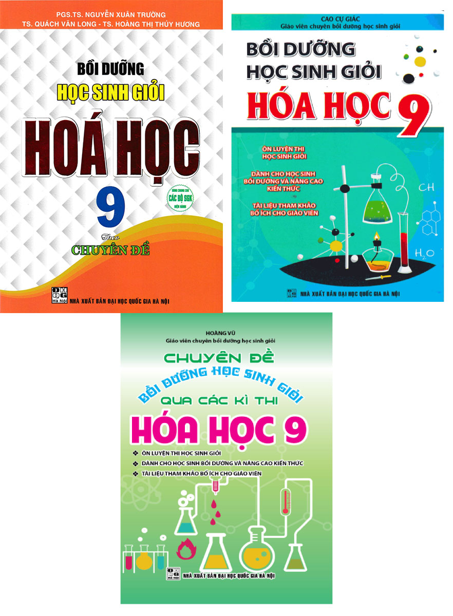 Sách - combo bồi dưỡng học sinh giỏi hóa học 9 - - newshop