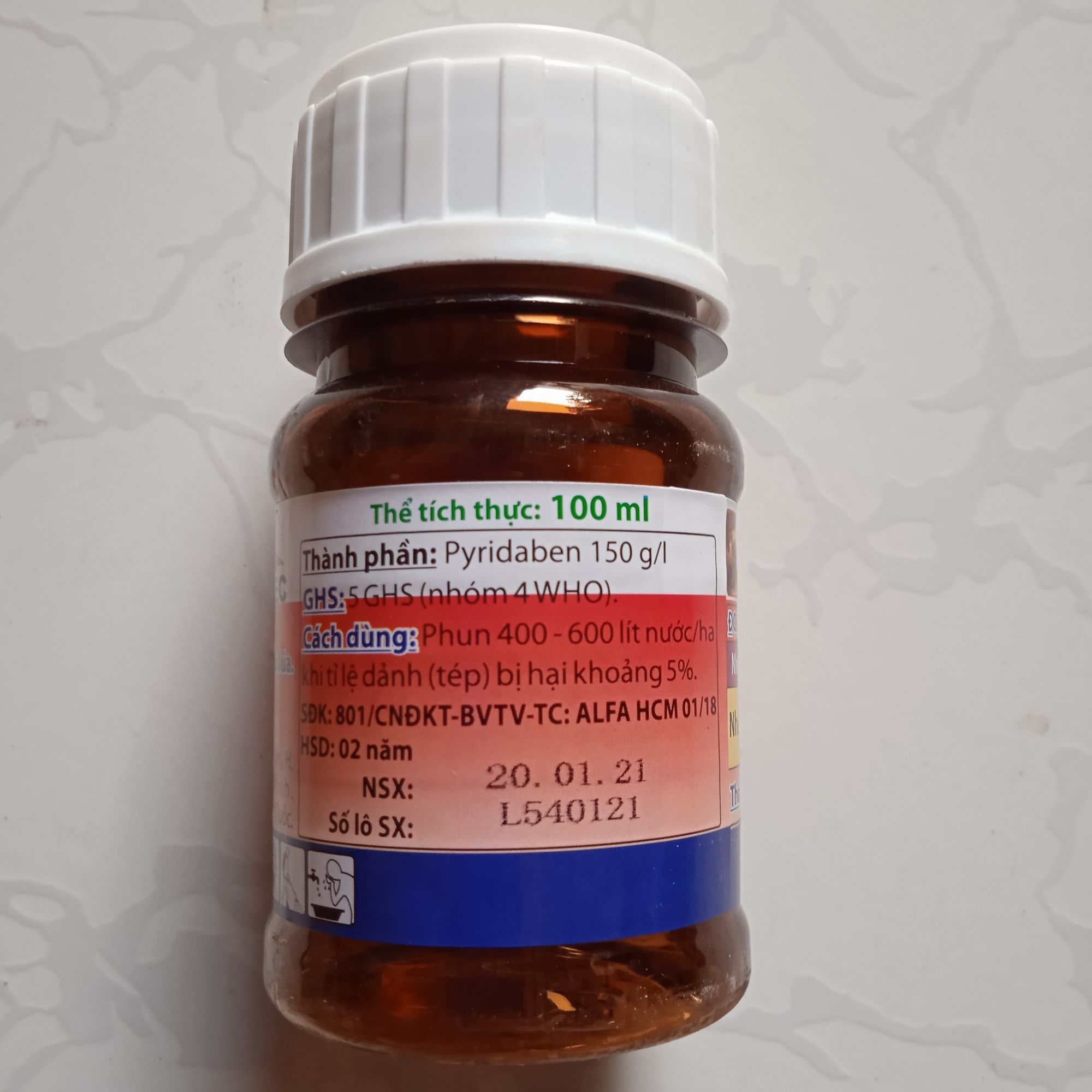 Alfamite 15EC Thuốc trừ nhện đỏ nhện gié (chai 100ml)