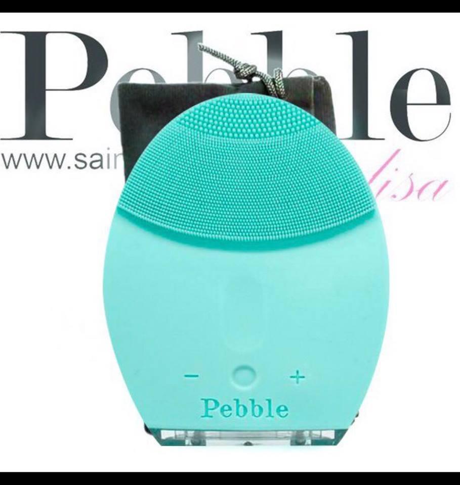 [HCM]Máy rửa mặt Pebble Lisa gen 5- xanh mint [Bảo hành 12 tháng full box]