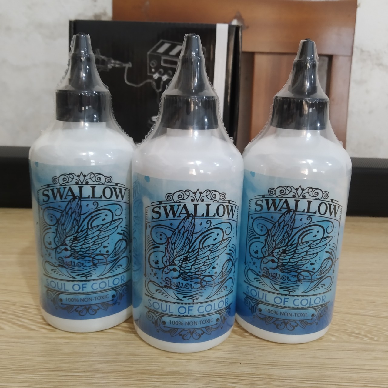 Nước kích màu mực xăm swallow-lọ 240ml