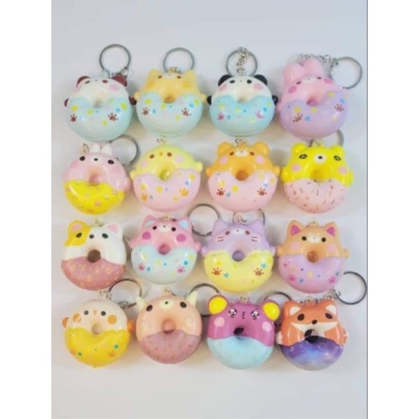 Đồ chơi squishy thú ú mini mẫu đẹp