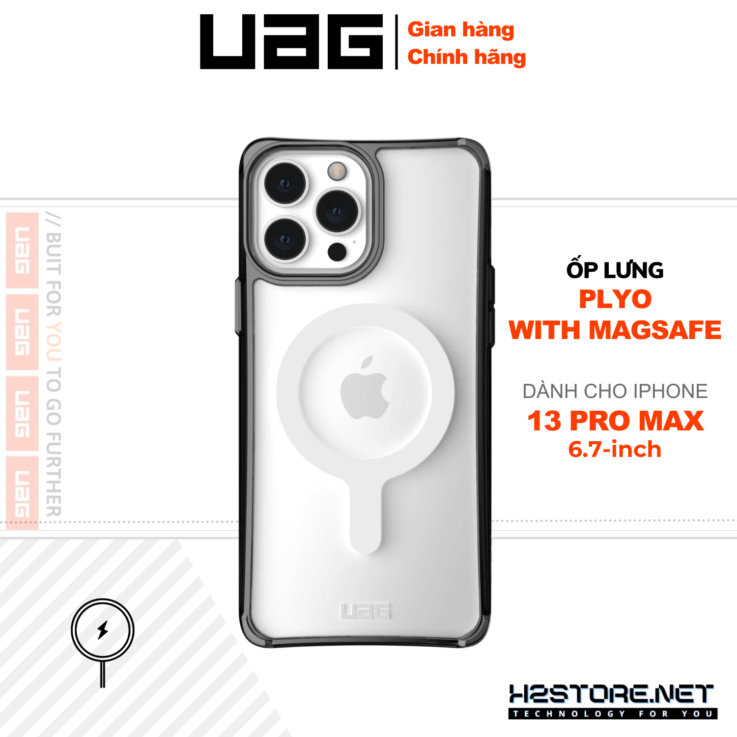 Ốp lưng UAG Plyo w MagSafe cho iPhone 13 Pro Max [6.7 inch]