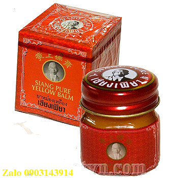 Dầu cù là Siang Pure Yellow balm Thái Lan