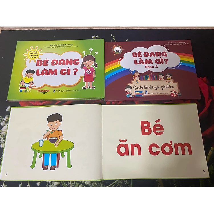 Combo 2 tập Bé Đang Làm Gì - Cô An Khánh Nhung