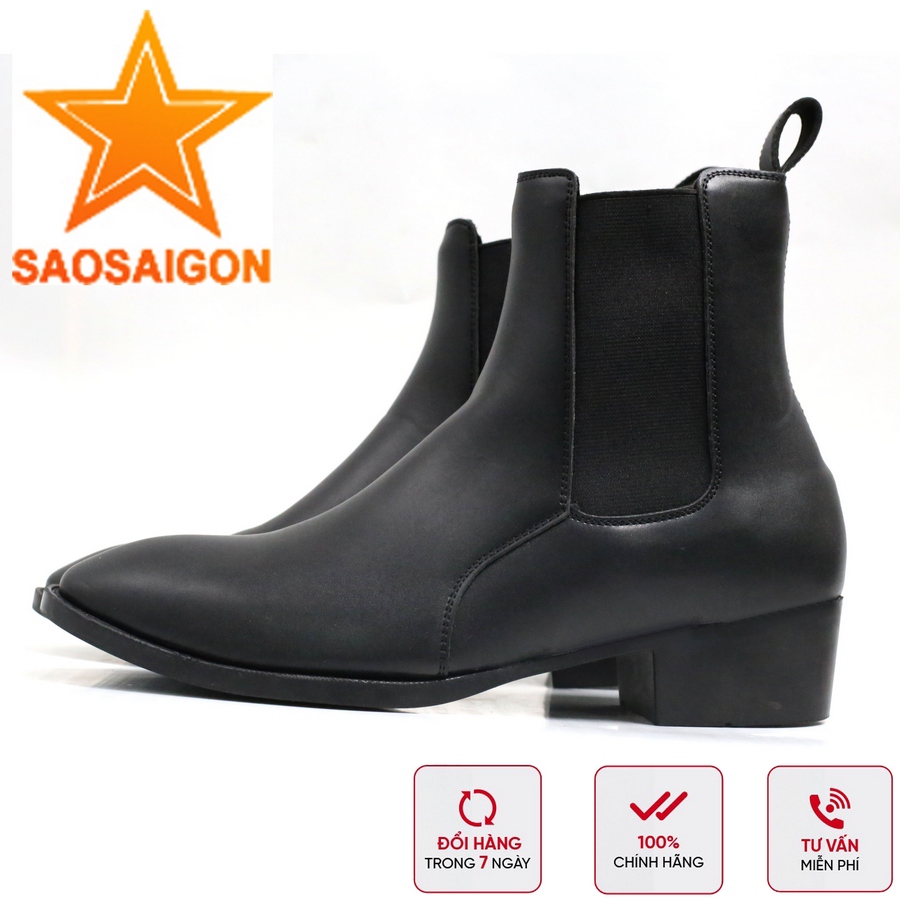 [Hoàn Tiền 15%] Giày chelsea boot SaoSaiGon SG1121