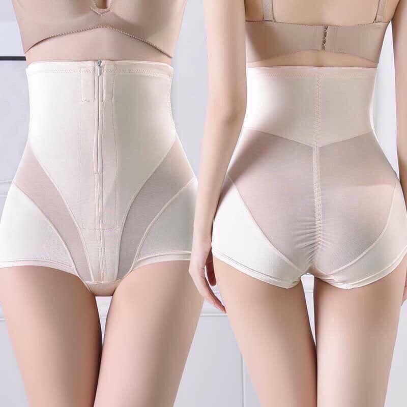Quần gen ôm bụng có dây kéo