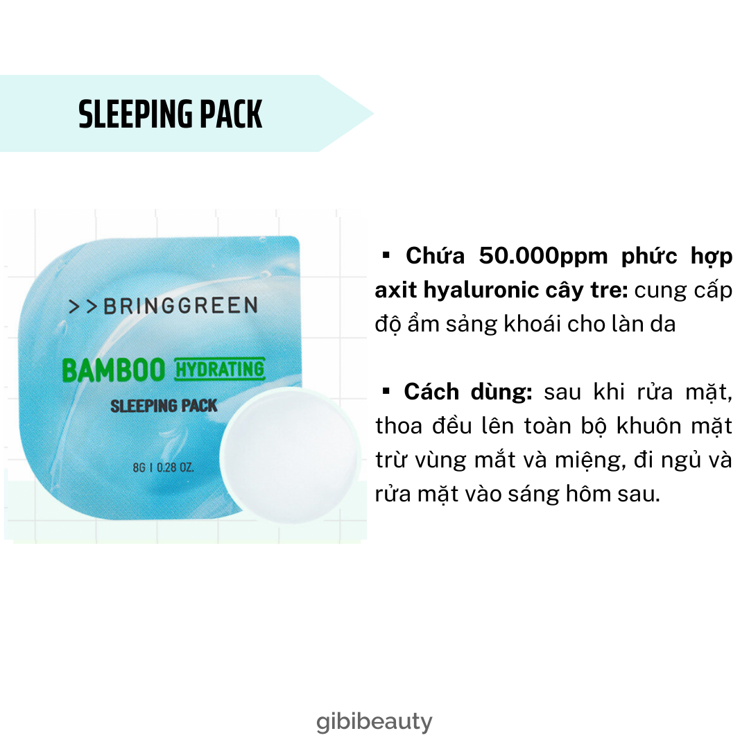 Mặt nạ bring green 8g