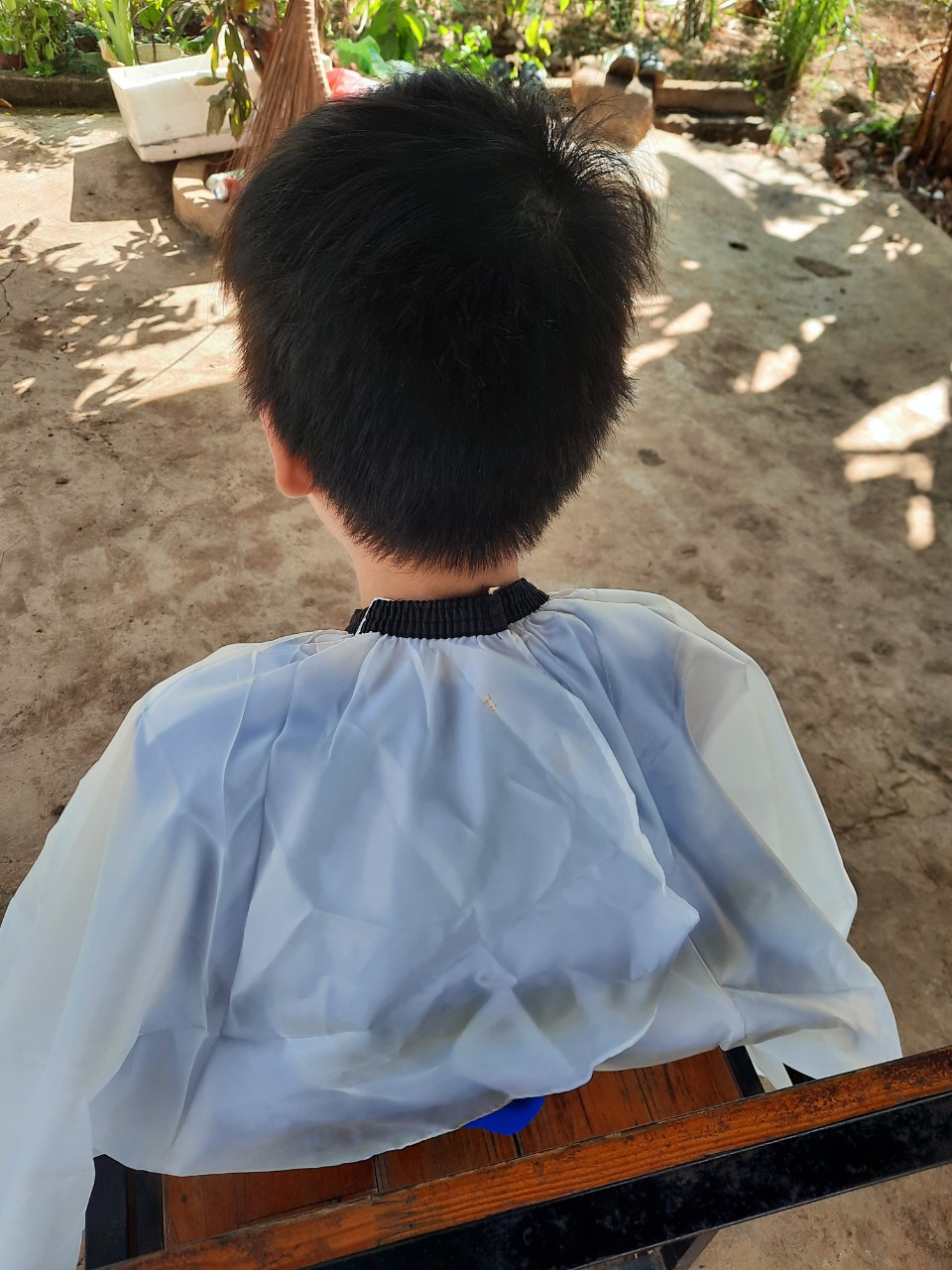 Aó choàng Barber, áo choàng cắt tóc nam không dính tóc