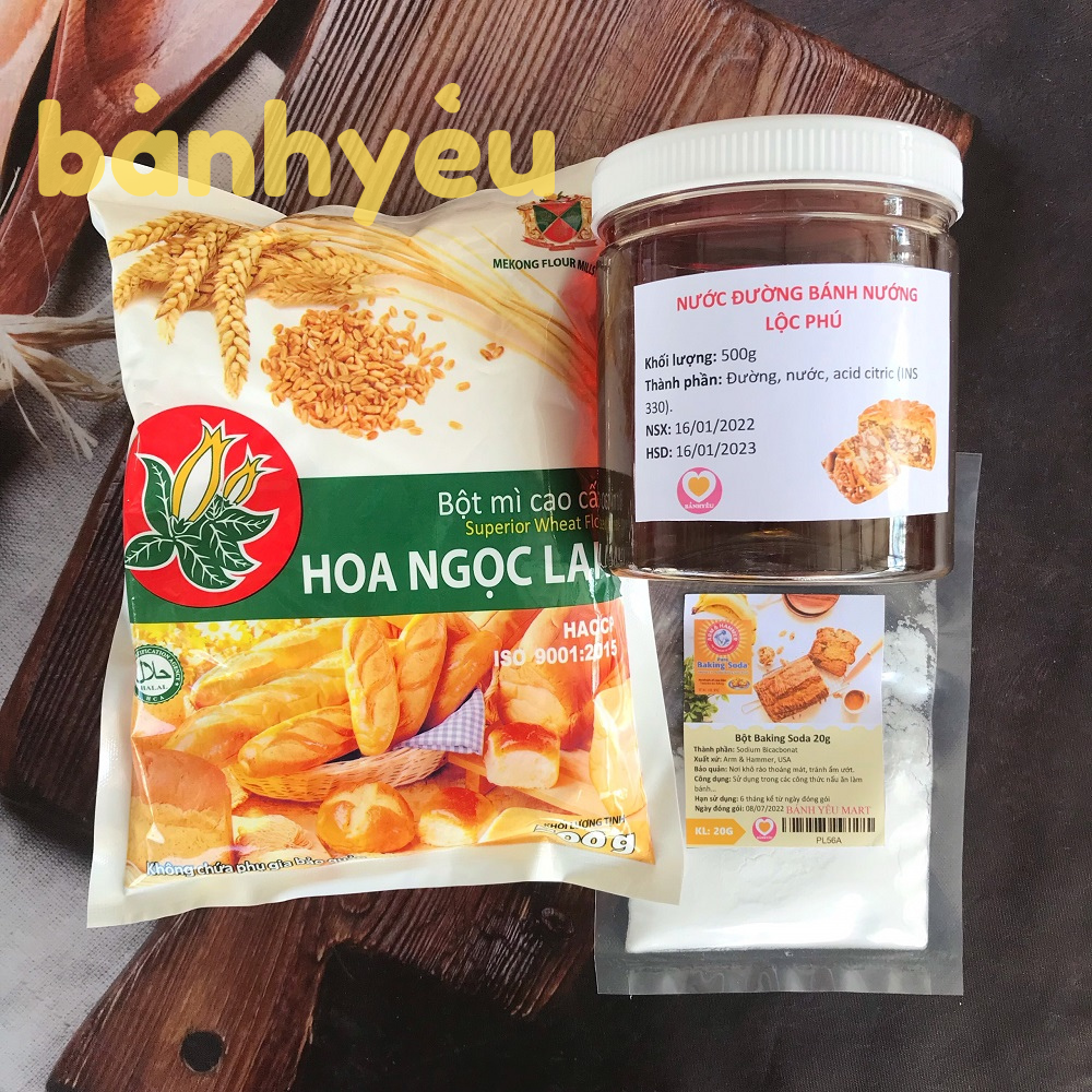 Combo Vỏ bánh nướng trung thu