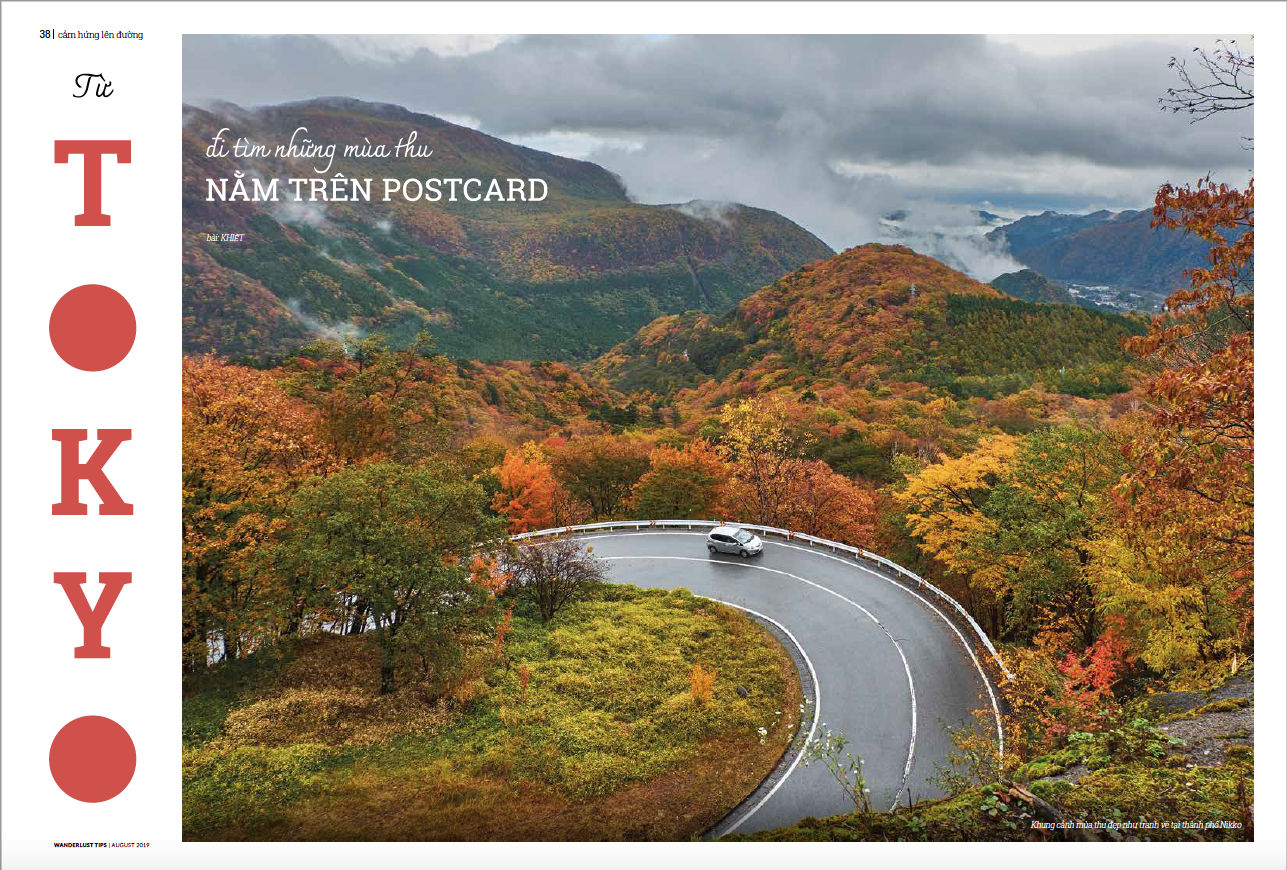 TẠP CHÍ WANDERLUST TIPS THÁNG 8.2019 (vol. 37)