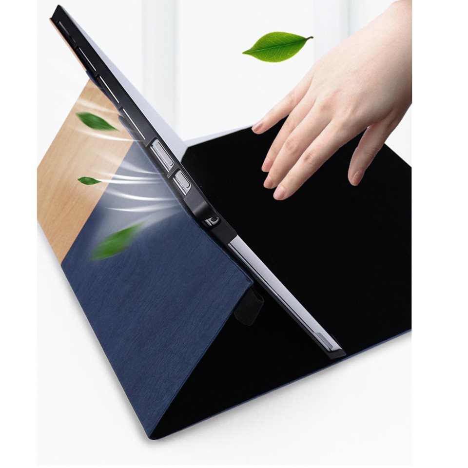 Combo Bao Da Vân Gỗ Cao Cấp Cho Surface Pro 4, 5, 6, 7 Thương Hiệu Taikesen