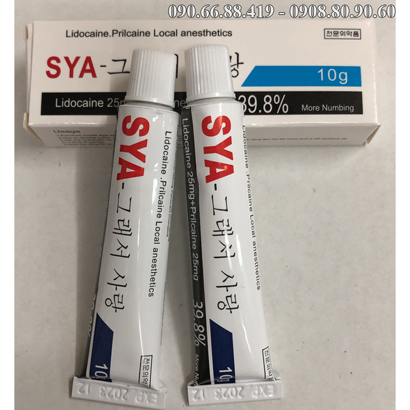 [HCM]2 tip - Tê SYA phun xăm Môi mày mí mắt