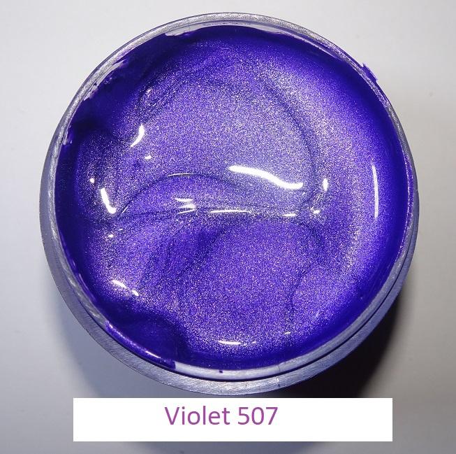 Sơn Acrylic nhũ ánh kim Violet 507 (hũ nhựa 30g)
