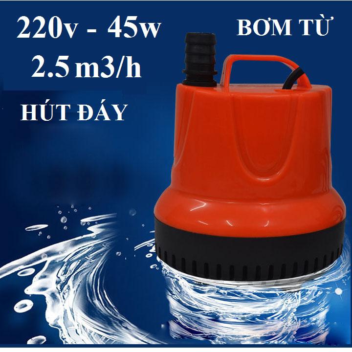 Bơm chìm hút đáy 220v-45w-2.5m3/h