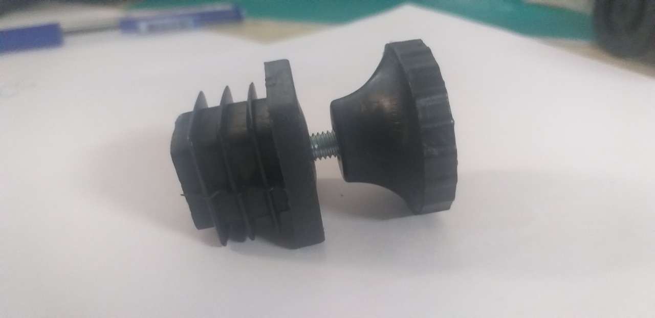 Chân tăng chỉnh sắt hộp 25x25