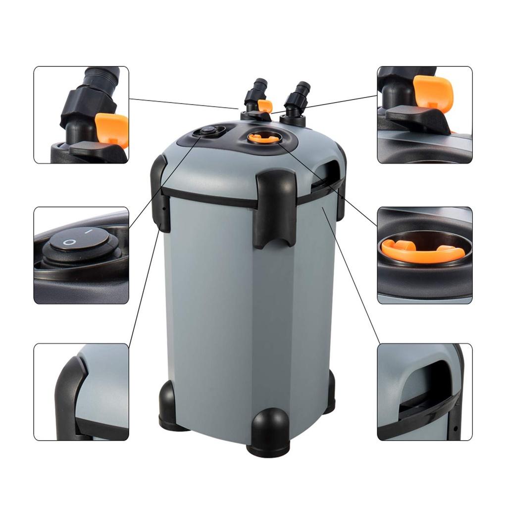 Lọc thùng bể cá có uv sobo sf-650f, sf-850f, sf-1000f, sf-1200f, sf-1500f
