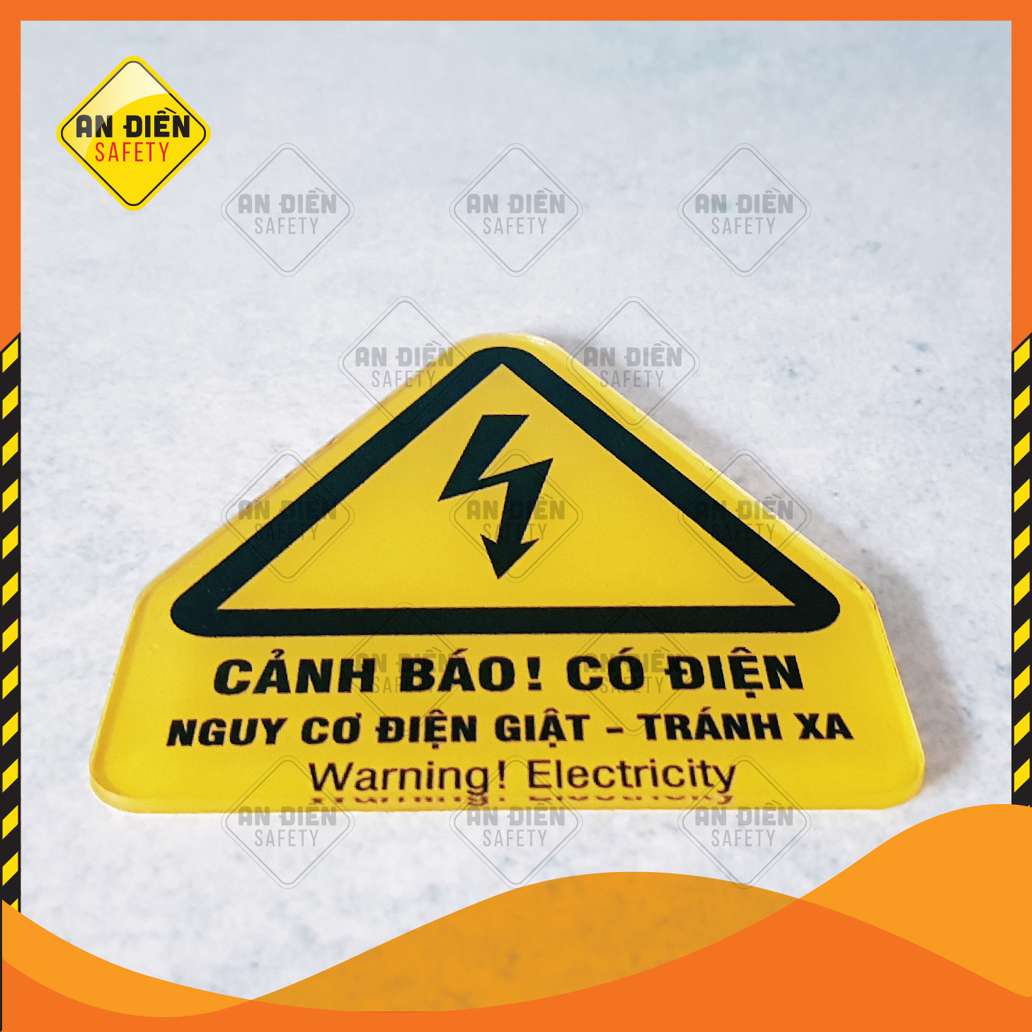 [HCM]Biển báo An Điền Safety - Biển Cảnh Báo Có Điện Nguy hiểm